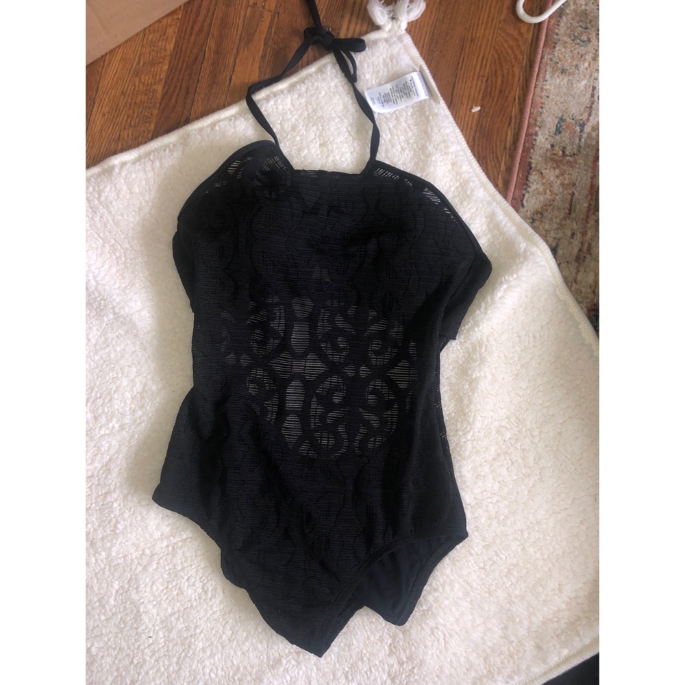 La Blanca Black One Piece